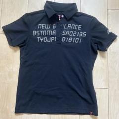New Balance ブラック ポロシャツ - メルカリ