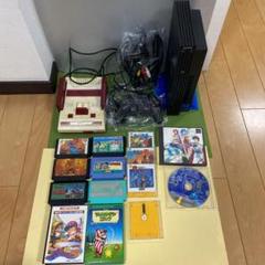 ファミコン本体、PS2本体、ソフト15本、スーファミ空箱