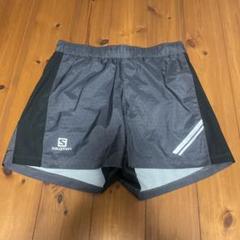 Salomon サロモン　レディース　ショートパンツ S 黒×グレー