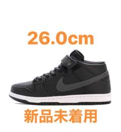 NIKE SB DUNK MID PRO ISO black leather