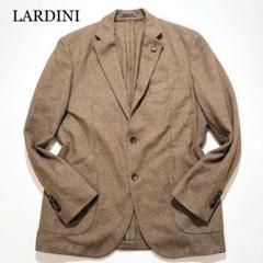 【近年モデル☆大きいサイズ】LARDINI テーラードジャケット ツイード 54