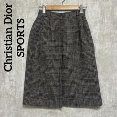 Christian Dior - ChristianDior ディオール スポーツ キュロットスカート ゴルフ クリスチャンディオールスポーツ スカート ボトムス チェック柄
