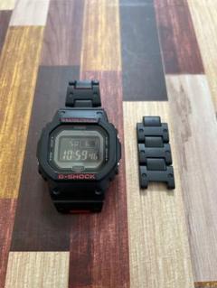 gショック GW-B5600HR-1JF 殺菌、洗浄済み　＋ガラスフィルム2枚 gショック GW-B5600HR-1JF 殺菌、洗浄済み ＋ガラスフィルム2枚