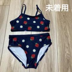 いちご　水着　H&M ビキニ　ネイビー