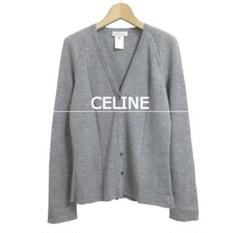 極美品✨セリーヌ カシミヤ ロング カーディガン トリオンフ 金ボタン グレー 2AD5G362W-38NO_1_FW24_P1_M.jpg