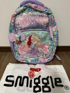 【新品】smiggle  スミッグル×ディズニー　コラボ　アリエル　バッグパック 2025年最新】SMIGGLE アリエルの人気アイテム - メルカリ