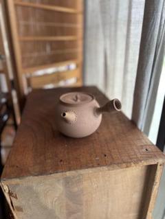 急須　煎茶　御室焼　京焼 とこなめ急須（しだれ桜） えむ茶こしタイプ 常滑焼 誕生日 お