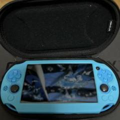 PlayStation Vita 充電コンセント、本体布ケースおまけソフト付き