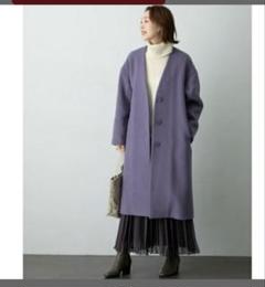 2025年最新】urban research rosso vネックノーカラーコートの