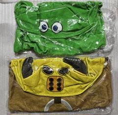 ドラゴンクエストアイランド　フードタオル　カンダタ&あらくれセット ドラゴンクエストアイランド フードタオル カンダタ&あらくれ