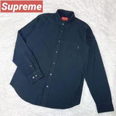 Supreme ブラック ボタンアップシャツ Supreme ブラック ボタンダウンシャツ