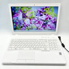 美品☆大容量＆快速！DVDマルチ・カメラ・ホワイトノートパソコン・Win11 極上美品✨高速読込SSD❣️ブルーレイ Win11 カメラ付 白 ノート