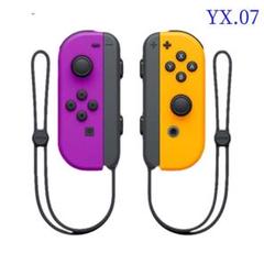 YX.07 Switch コントローラー　スプラトゥーン風　ジョイコン0AN