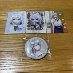 新品未使用　からぴち　どぬく　ラメキラ缶バッジ　ダイナー　ウエハース