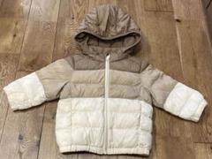 ユニクロ ベージュ ダウンコートフード付き UNIQLO - 即決 新品 UNIQLO ユニクロ ハイブリッドダウンコート