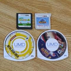 【ジャンク品】 ゲームソフト4点