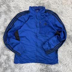 adidasハーフジップ/ヴィンテージ✨/3本ライン/ブルー
