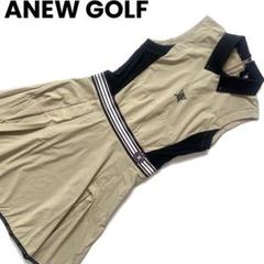 ANEW GOLF アニューゴルフ ノースリーブ ワンピース スカート XS