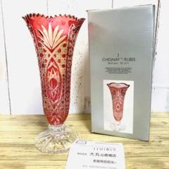 花瓶　CHESNAY RUBIS 花瓶 CHESNAY RUBIS 26.3cm - メルカリ