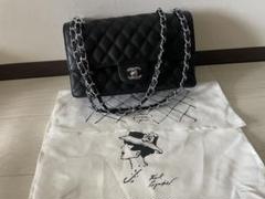 CHANEL ショルダーバッグ　黒　キャビアスキン
