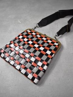 MIU MIU 90s 網 がま口 バッグ 47-5-72 MIU MIU 90s 網 がま口 バッグ 47-5-72