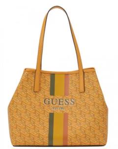 美品　GUESS　ゲス　YWL VIKKY TOTE 　イエロー　トートバッグ