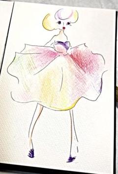 Lady オリジナルイラスト
