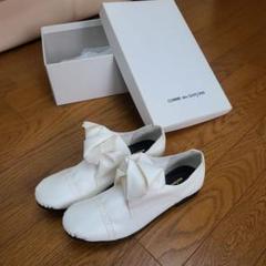 COMME des GARCONS ドレスシューズ/ローファー 白 2005525Y0277 COMME des GARCONS - ギャルソン白ローファーの通販 by ayashop