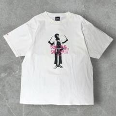 【サンフランシスコ限定】Stussy オールドステューシー 黒人フォトTシャツ