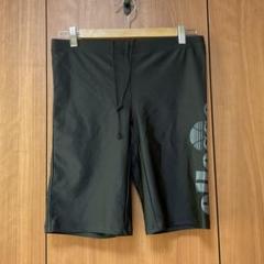 ellesse メンズ黒水着L XL インナーウェア アンダーパンツ 短パン