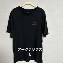 【美品】アークテリクス　ティーマ　クロップド　Tシャツ　S　ブラックヘザー アークテリクス Tシャツ マクロTシャツ ブラック Mサイズ