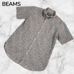 BEAMS 総柄　半袖シャツ　M