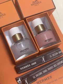 HERMES ネイル リミテッド 限定 ローズパピヨン 、ブランオラージュ HERMES ネイル リミテッド 限定 ローズパピヨン 、ブラン
