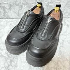 HARE ハレ ライトソール レザー ZIP シューズ26.5
