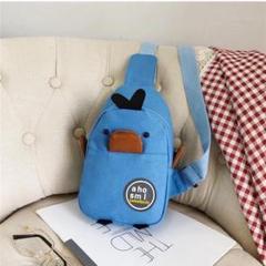 レディース ボディバッグ アヒル柄 小さめ 斜めがけバッグ ワンショルダーバッグ