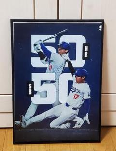 祝ドジャース大谷翔平 2024年MVP獲得！A3サイズポスターフレーム付き⑫