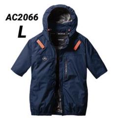 バートル　ハイバック半袖空調服　М　ネイビー Mサイズ】新品 バートル ハイバック いやらしい ミルスグリーン