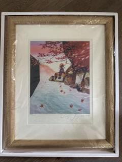 新品 藤城清治 日本の愛唄歌シリーズ 10月 紅葉 - メルカリ