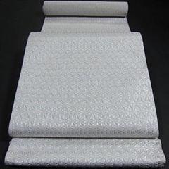 新品　西陣織八寸名古屋帯　切子模様【かがり仕立付き】⑨