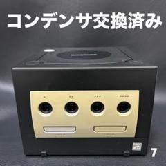 7【メンテナンス済み】ゲームキューブ ブラック本体のみ GAME CUBE