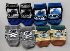 XLARGE & New Balance ベビー靴下セット4点