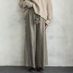 2020AW TOWAVASE sarasa silk pants mavuno