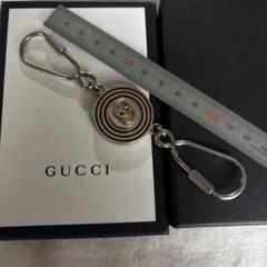 GUCCIキーホルダー Wフック シーリング回転式