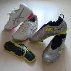 ASICS DS LIGHTシューズ NIKE スパイク 21.5cm レガース