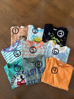 Tシャツまとめ売り　9枚　100
