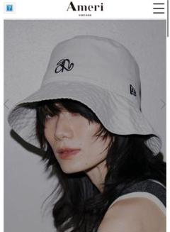 NEW ERA×Ameri LOGO TAPE BUCKET HAT