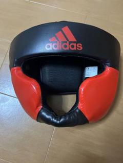 adidas 赤 ヘッドギア サイズSボクシングJABF公認シール付 adidas 赤 ヘッドギア サイズSボクシングJABF公認シール付
