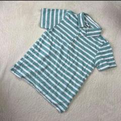 JANIE and JACK ボーダー柄　ポロシャツ　半袖　7号
