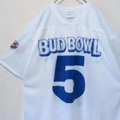 レア 90s BUD BOWL ゲームシャツ NFL スーパーボウル XL 古着