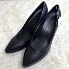ECCO エコー パンプス ポインテッドトゥ 黒 ブラック レザー 24.5 Amazon | [エコー] パンプス SHAPE 75 POINTY BLACK 24.5cm
